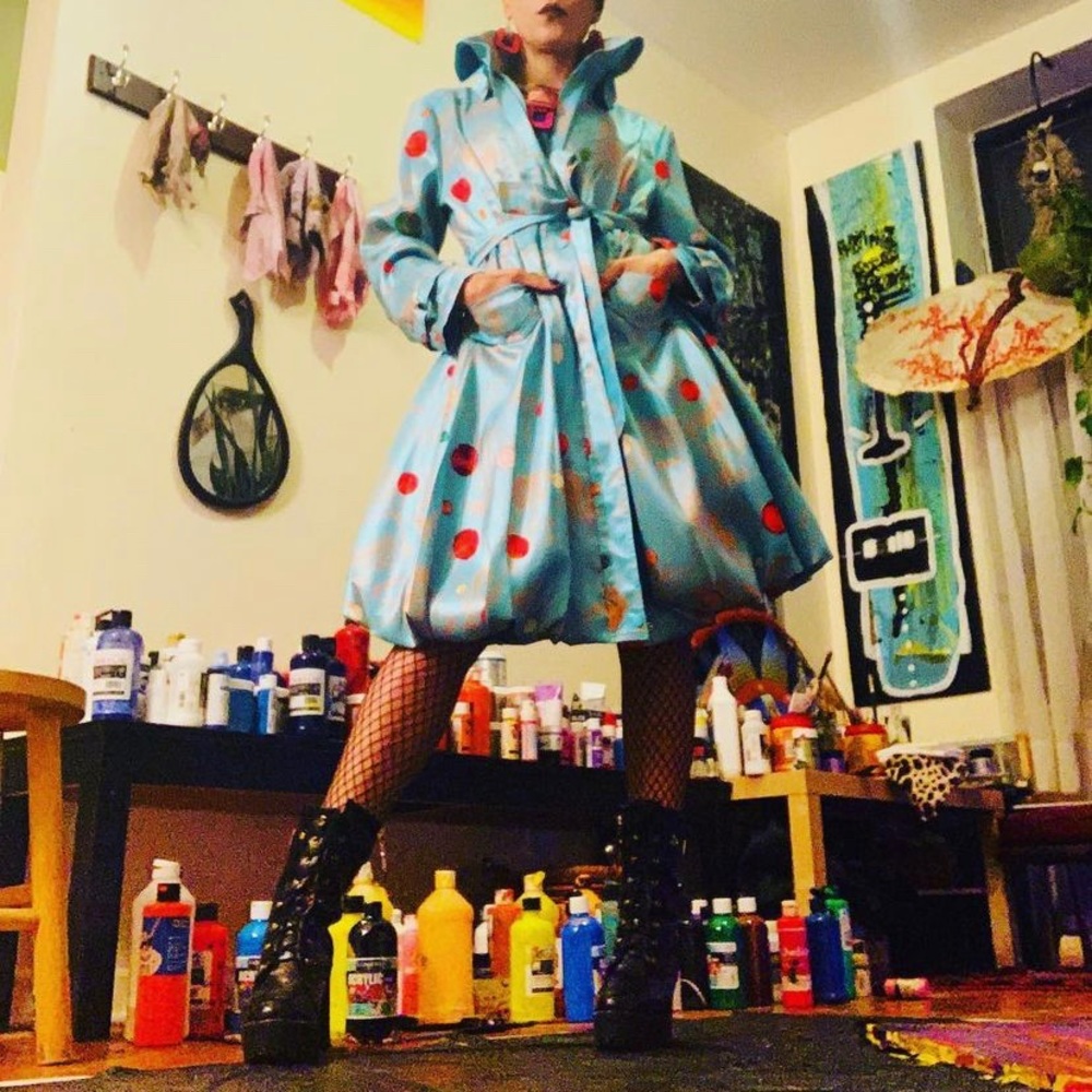 Samuel Dong
Classic Bubble Trench Coat Dress